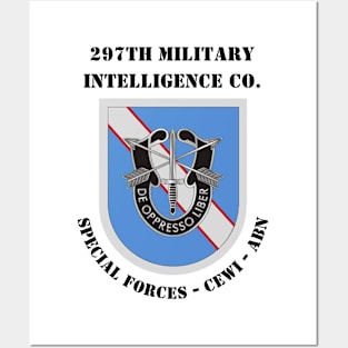 297th Military Intelligence Company - Special Forces Posters and Art